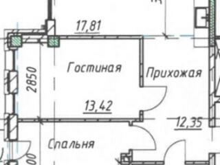 В продаже 2 комнатная квартира в новым жилом комплексе на Черемушках. 