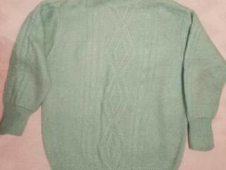 Свитер цвет бирюза 46 раз полушерсть