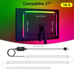 Новая Ambilight LED-подсветка для Монитора