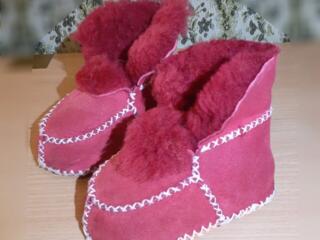 Меховые пинетки