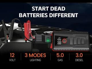 Автомобильное пусковое устройство - портативный пусковой аккумулятор, подходит для аварийного