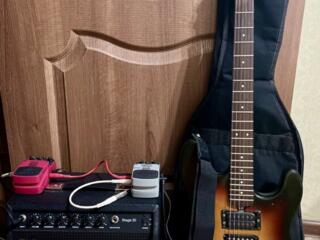 Продаю электрогитару и комплект оборудования