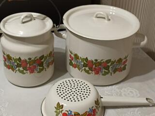 СССР посуда фарфор. Кастрюля. Стекло. керамика