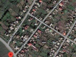 Продам участок в Великодолинском. Улица Франко. 7 соток. Фасад 20м Х .