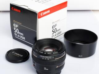 Продам Canon EF 50mm f1.4