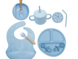 Силиконовый набор детской посуды для кормления| НОВЫЕ