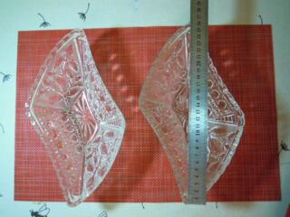 Хрустальные салатницы СССР