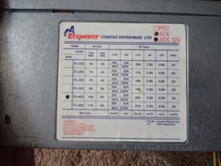 Блок питания на 400W и материнка, проц., охлаждение, память, доставка.