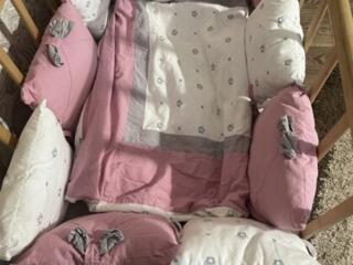 Бортики в детскую кроватку