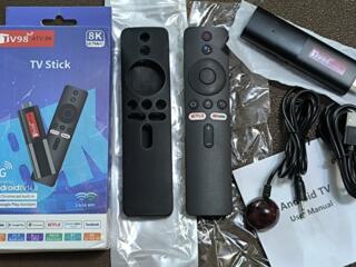 750р Smart TV Stick android 14. 2/16.IDC IPTV. YouTube. Chrome. Новый.