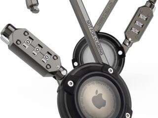Защитный чехол для Apple AirTag с металлическим кодовым карабином