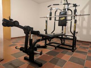 Мультитренажерный тренажер Kettler+гриф+40кг веса из Германии.