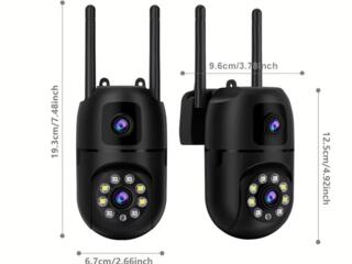 WiFi камера Слежение за двумя объектами одновременно (2 обьектива)
