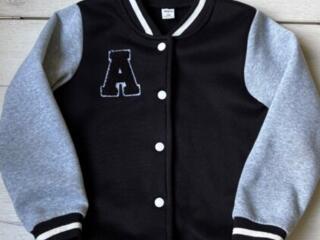 Тёплый бомбер для мальчика. Рост 130 см (8 лет)