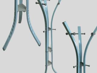 Стильная вешалка в Ваш кабинет.