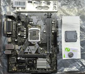 Продам 1200р Мат. плату Asus H310M-D Prime замят сокет. Читай описание.
