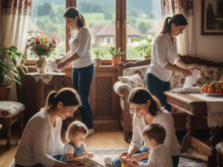 Нам нужны няни для работы в семьях. Румыния.