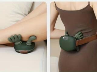 Массажер для шеи и плеч с имитацией рук, USB тип С зарядка Тренажер 6D