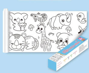 Рулонная раскраска 3м*30см| НОВАЯ