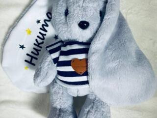 Именные мягкие игрушки ручной работы