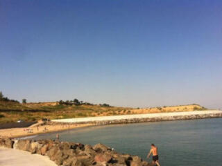 Участок на морской стороне в селе Фонтанка