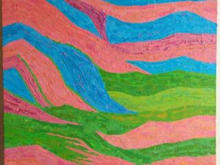 Полотно декоративное изобразительное искусство акрил*