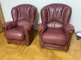 Кресла кожаные Италия