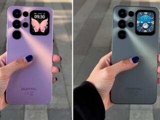 Oukitel C68 Plus с дополнительным дисплеем. Новый.