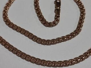 Новая Золотая цепочка Бисмарк, 55 см