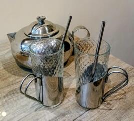 Чайник заварочный ЦЕПТЕР, Италия, новый. Ёмкость для сыпучих 3,5 л.