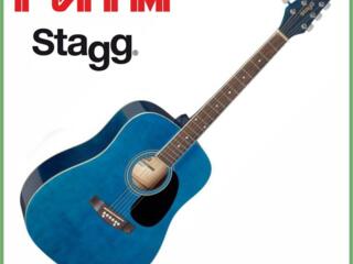 Акустическая гитара STAGG SA20 Blue в М. М. "РИТМ"