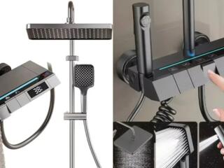 Продам новые, в упаковке смесители, душевые лейки с LED подсветкой