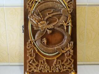 Нарды резные картина Драконы Китайские эксклюзив!