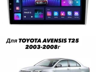 Новая магнитола на ANDROID 14 для Toyota Avensis T25 2003-2008г