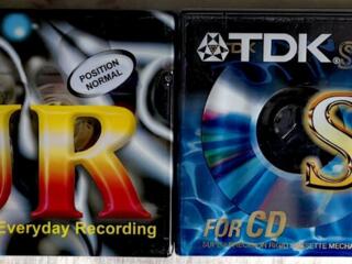 Аудио кассеты чистые(новые, запечатанные FE, CR) с записью от 20 руб