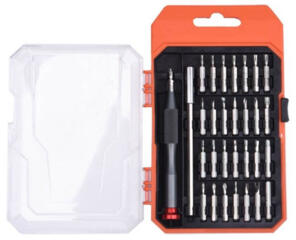 Набор с отвёрткой и битами, 31 предмет в кейсе, новый