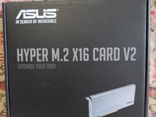 Продаю карту Asus Hyper M. 2 x16,