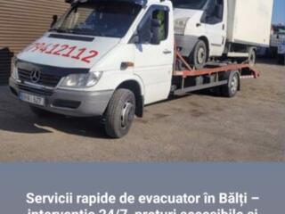 Evacuator Bălți 24/24