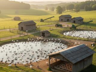 Работа на утино-гусиной ферме в Польше!