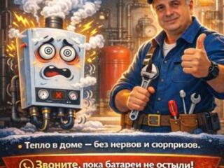 Ремонт газовых котлов, колонок