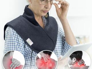 Продам. От боли в шее и плечах. Нагревательная накидка с турмалином