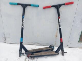 Продам два трюковых самоката б/у