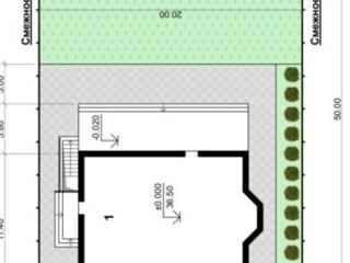 Продаётся участок с незавершенным строительством дома