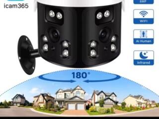 IP Camera Besder 8MP 180° + 128 gb карта памяти