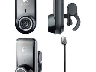 Веб-камера Logitech QuickCam Pro for Notebooks. Матрица 2 Мп. Фото 8 Мп.