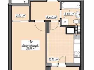 В продаже однокомнатная квартира с ремонтом в новом доме в одном из ..