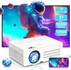LED проектор с Bluetooth, Wi-Fi, USB Video, HDMI, новый