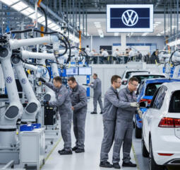 Работа для мужчин на ультрасовременном заводе в Словакии.