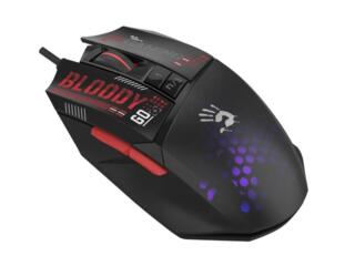 Куплю Мышь A4Tech Bloody W60 Max Mini черный/рисунок оптическая 12000d