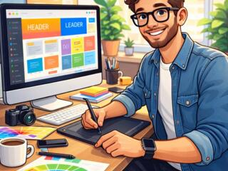 Дизайн сайтов приложений логотипов и баннеров